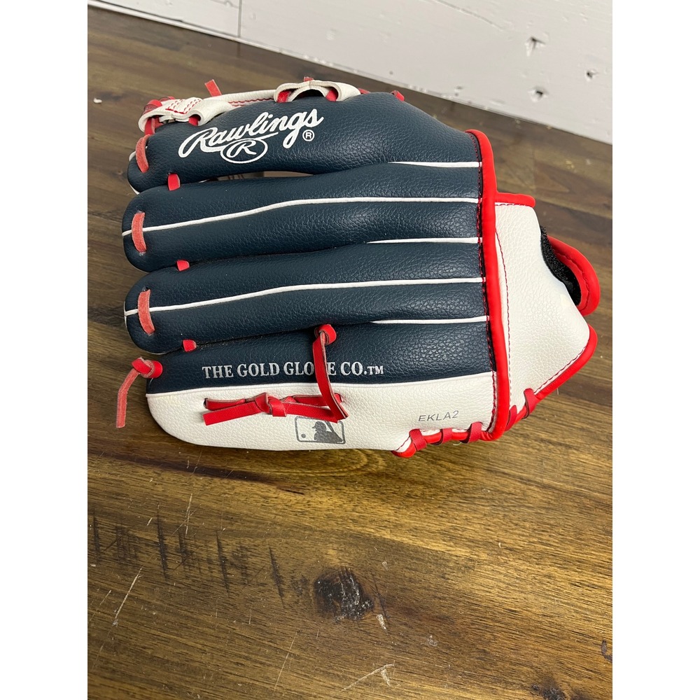 Rawlings Players Series 11 Inch Baseball Glove Navy White Red‎ WPL110NWS RHT